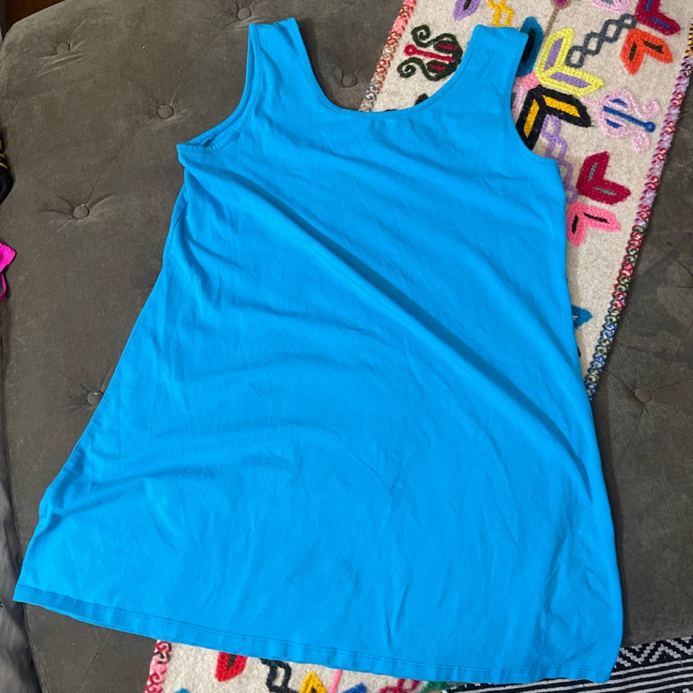 Chadwicks sleeveless knit tank dress